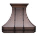 darken medium copper range hood