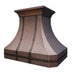 darken medium copper range hood