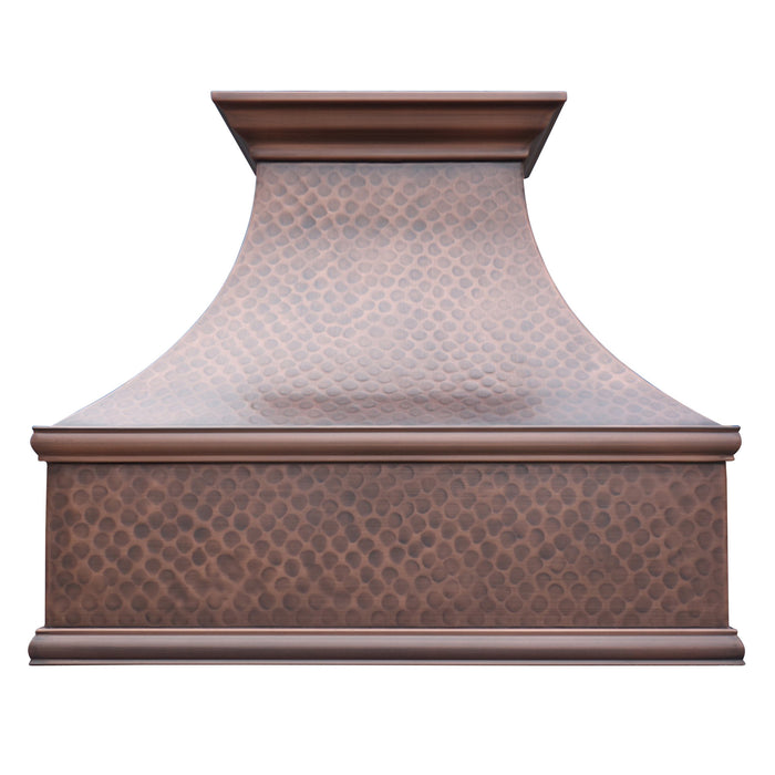 Copper Wall Mount Oven Hood 30" W x 30" H VH07L  (in-stock)