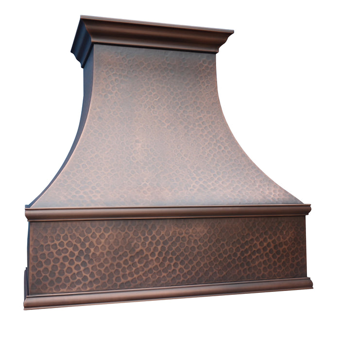 RHM custom copper kitchen hood 