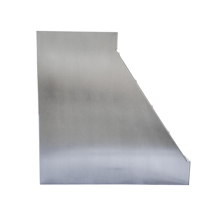 Stainless Steel Straight Metal Range Hood