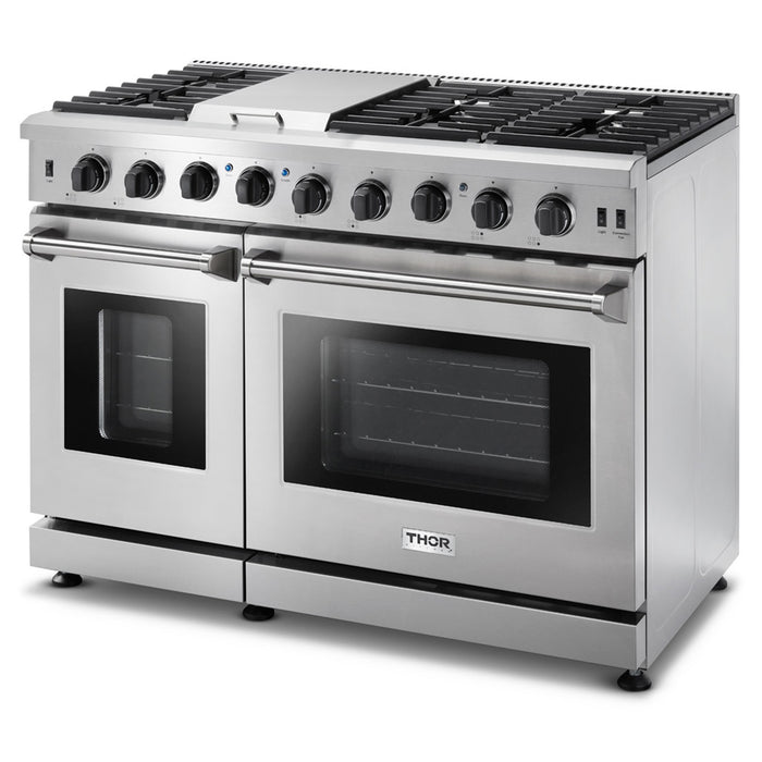 48 Inch Professional Gas Rangetop in Stainless Steel - THOR Kitchen