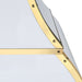 Stainless Steel Custom Range Hood with Brass Straps SH1-4RT